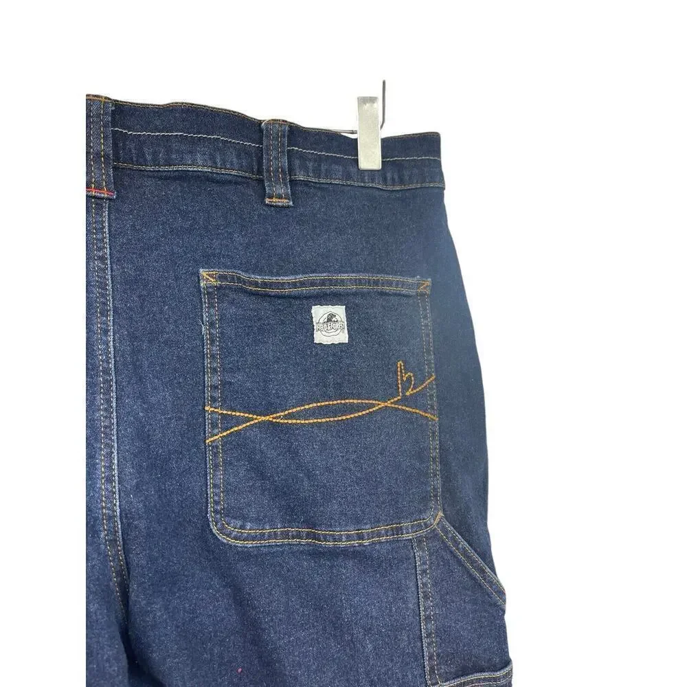 Eddie Bauer Dark‎ Wash Field & Forest Womens Jeans Large Hunting Outdoor